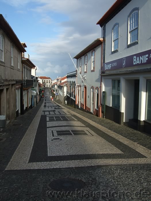 Terceira, Fußgängerzone