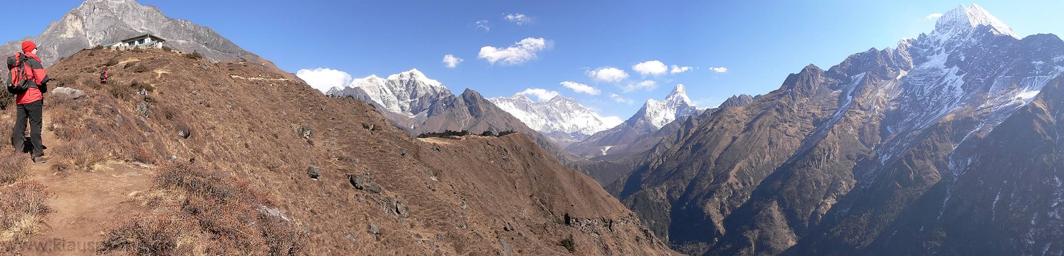 Panorama am Mt. Everest