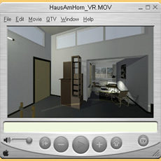 "Haus Am Horn", zentraler Wohnraum, QuickTime VR